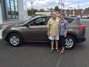 Bud and Donna McCallister-2015 RAV4